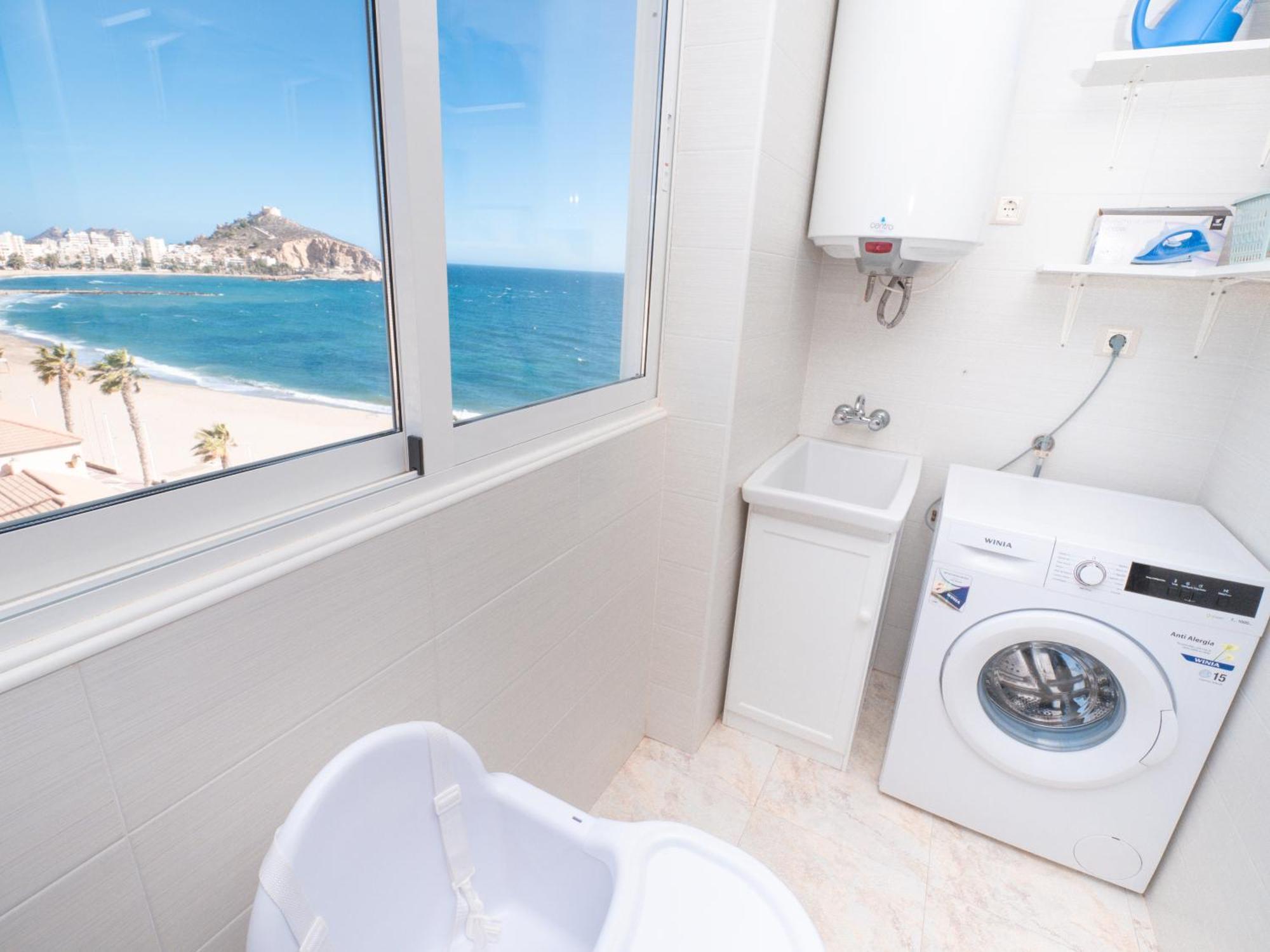 Apartmán Frente Al Mar Con Garaje Y Wifi - By Aloha Palma Águilas Exteriér fotografie